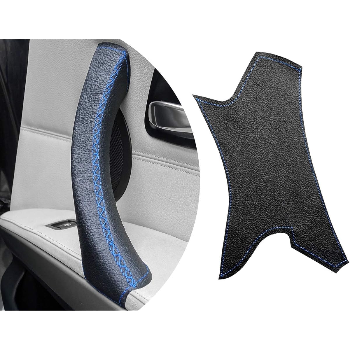 Tuning accessories BMW 3 Series E90 E91 E91 M3 Sports Leather cover interior trim door handle cover wrap