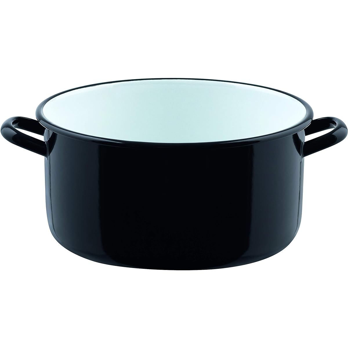 RIESS Two-handed pot GIANT HALF HIGH 1kg Casserole m.Bordel28cm 8L 0246-017