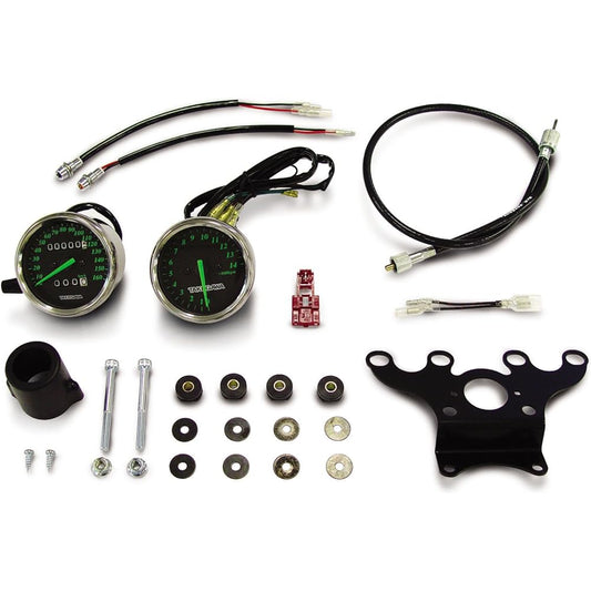 SP Takekawa 05-05-0017 Speed & Tachometer Kit, 12V Monkey