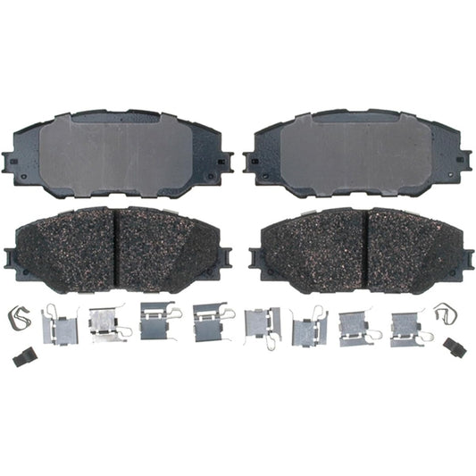 ACDelco 17D1211CH Professional Ceramic Front Disc Brake Pad Set