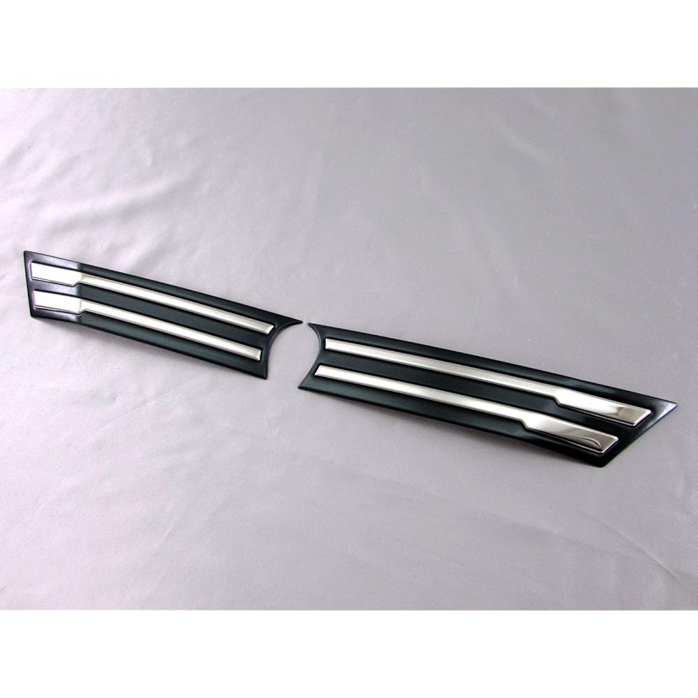 BRIGHTZ Corolla Touring 10 12 17 210 211 212 214 215 219 Super mirror stainless steel plated front grill cover 2PC [GRI-COV-S-004] MZEA12W MZEA17W NRE210W ZWE211W ZRE212W ZWE214W ZWE215W ZWE219W Corolla Touring 453 67