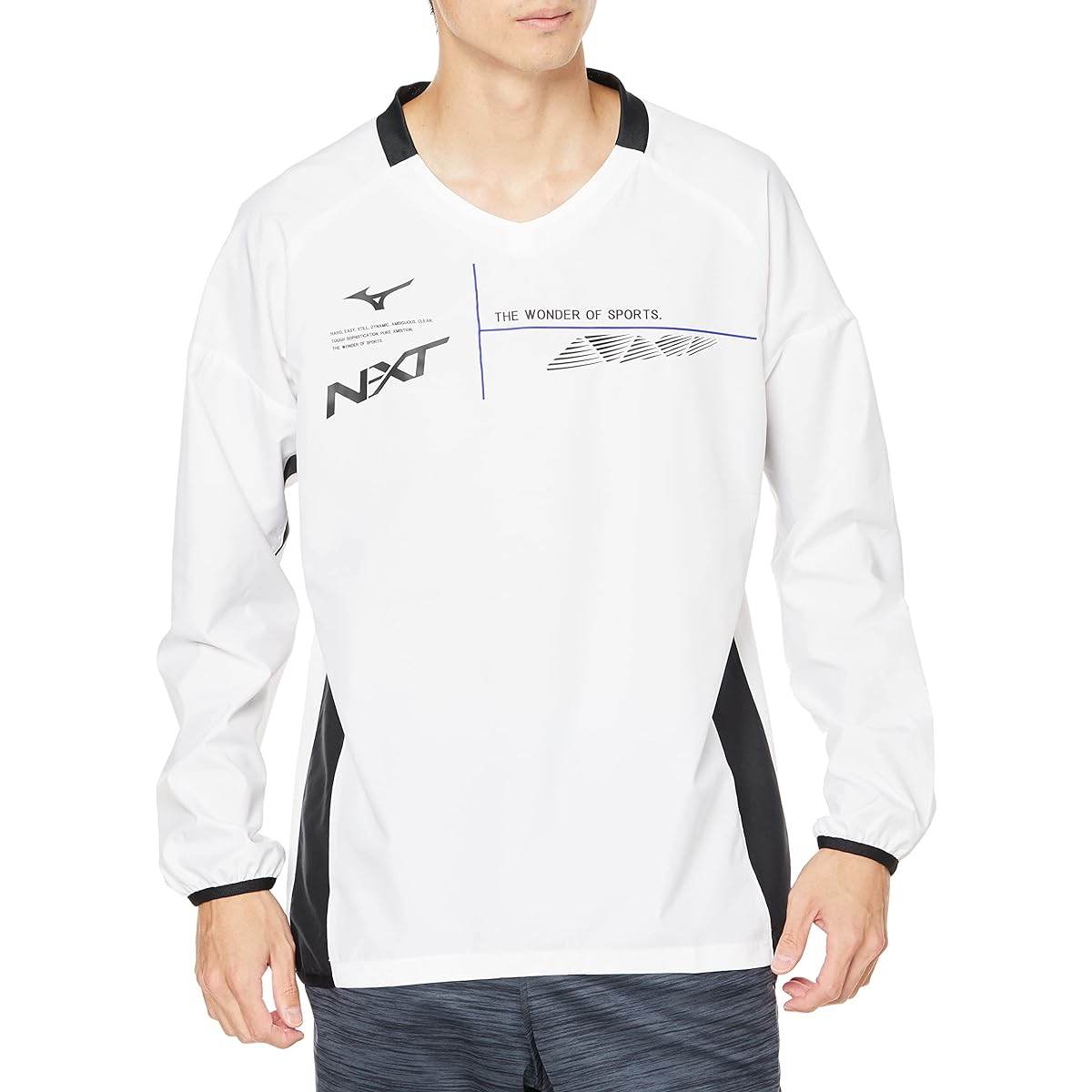 [Mizuno] Volleyball Wear N-XT Windbreaker Jacket Long Sleeve V2ME2510