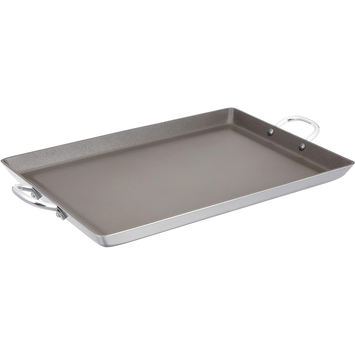 Endo Shoji Commercial Nonstick Grill Plate 600 x 400 L Body Aluminum Alloy Inner Fluorine Resin AGL9503