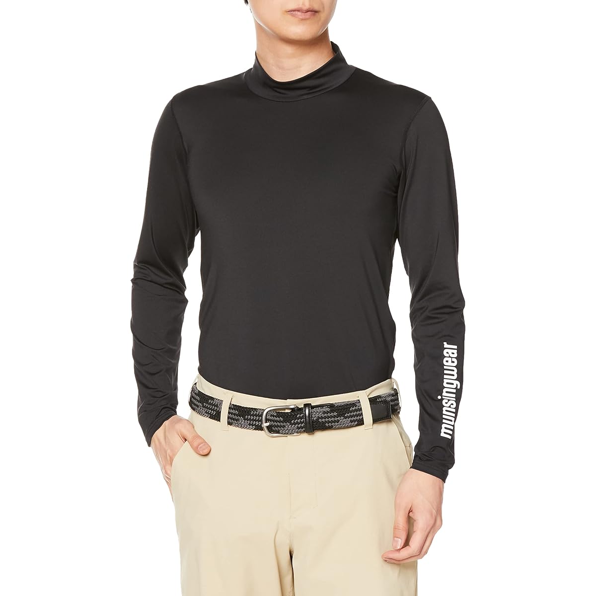 [Munsingwear] Underwear [ENVOY] High Neck Sweat Absorbent Quick Drying UVCUT UPF50 Thermal Sunscreen Golf MEMVJM01 Men's