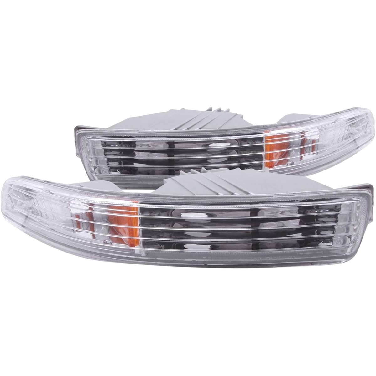 ANZO USA 511020 Acura Integra Chrome Euro Amburi Frector with Frector- (Sold in pairs)