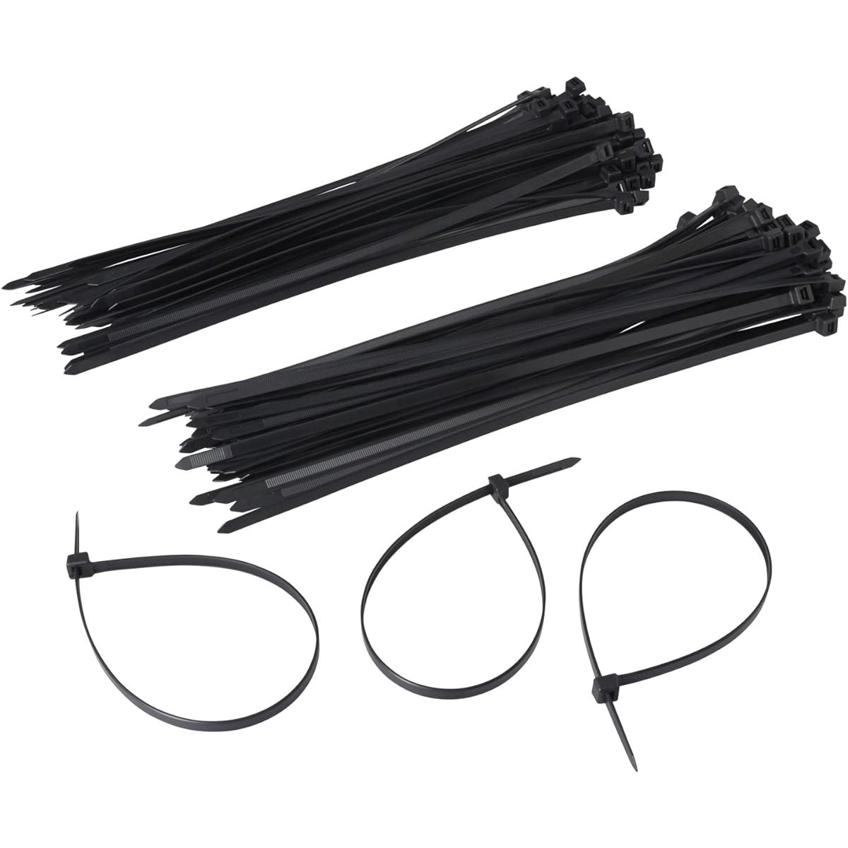 3M Nylon cable ties for outdoor use, length 430mm, 100 pieces NBO-430MM