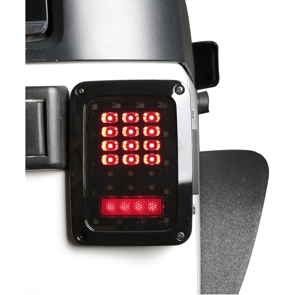 HOKE ROAD Smoke JK taillight exchange parts brake light & with blinker for JK 2007-2018