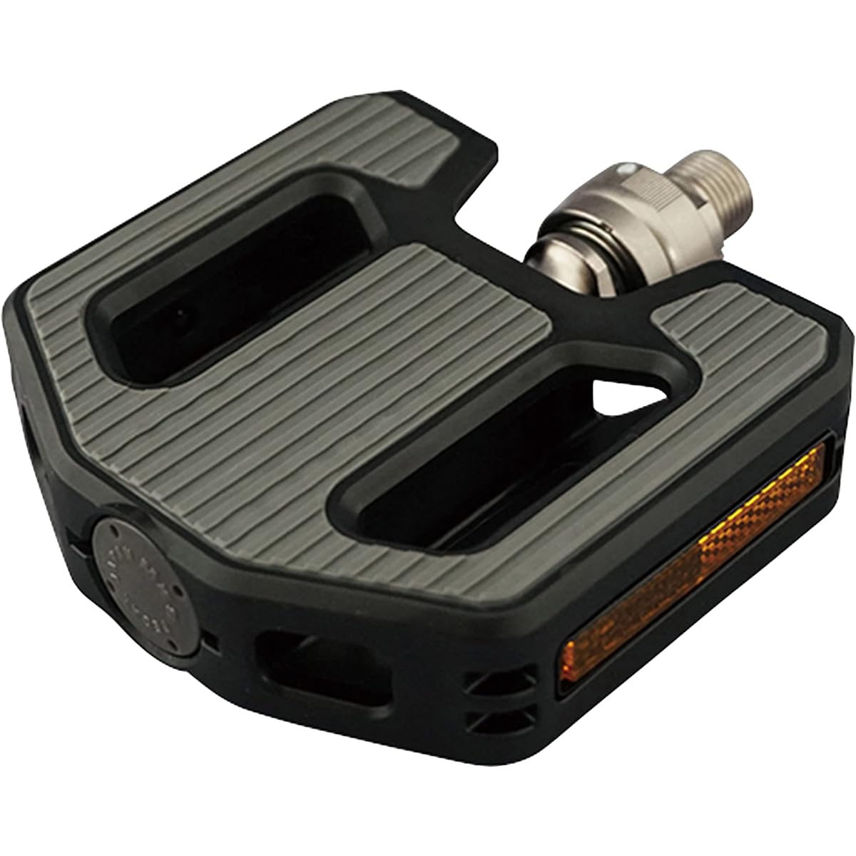 MKS (Mikashima Seisakusho) Bicycle Pedals Panamax Ezy Superior (Panamax Easy Superior) Black/Gray