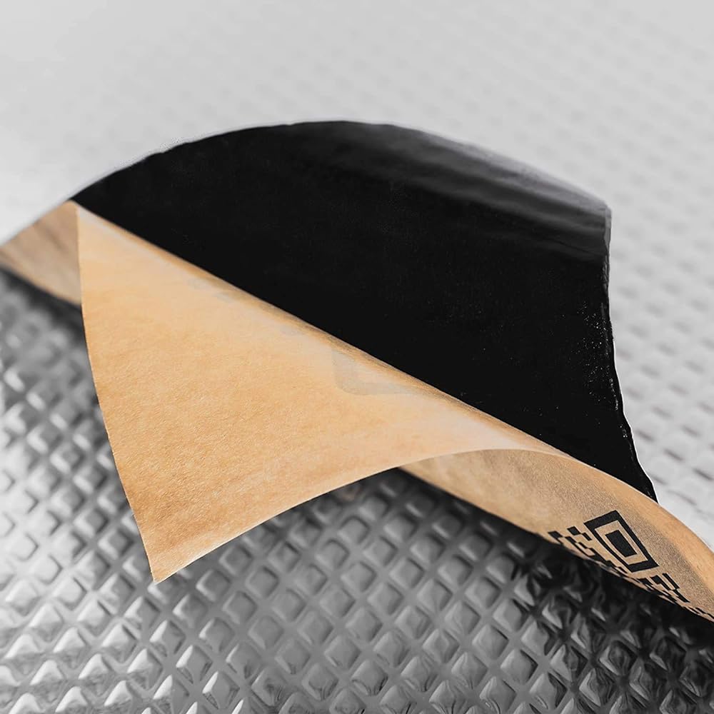 Noico 2mm 3.4 Square Meter Car Vibration Damping Mat Car Butyl Rubber Deadening Soundproofing Self Adhesive Noise Reducer