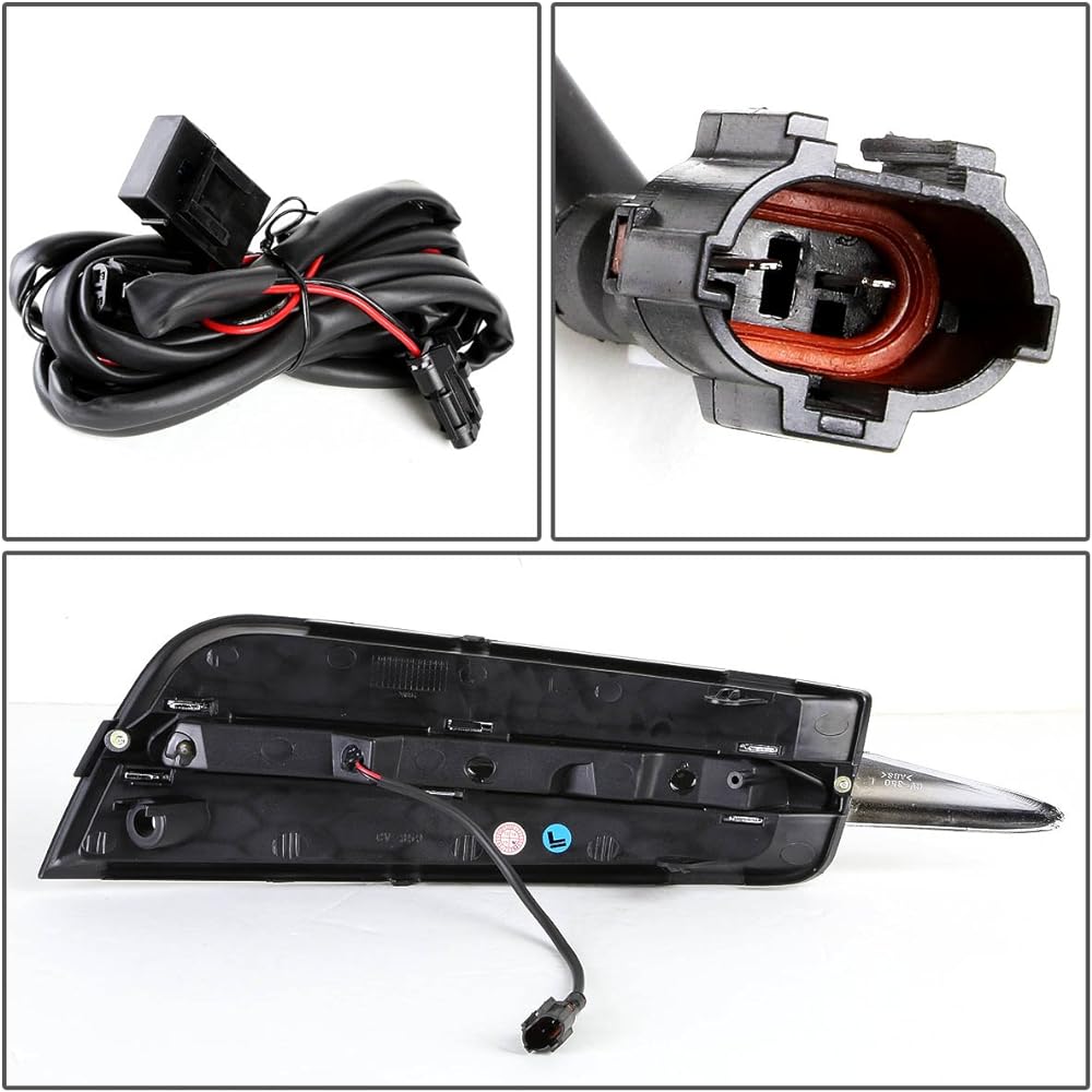 DNA MOTORING FL-ZTL-157-CH Running Light driver seat & passenger seat side