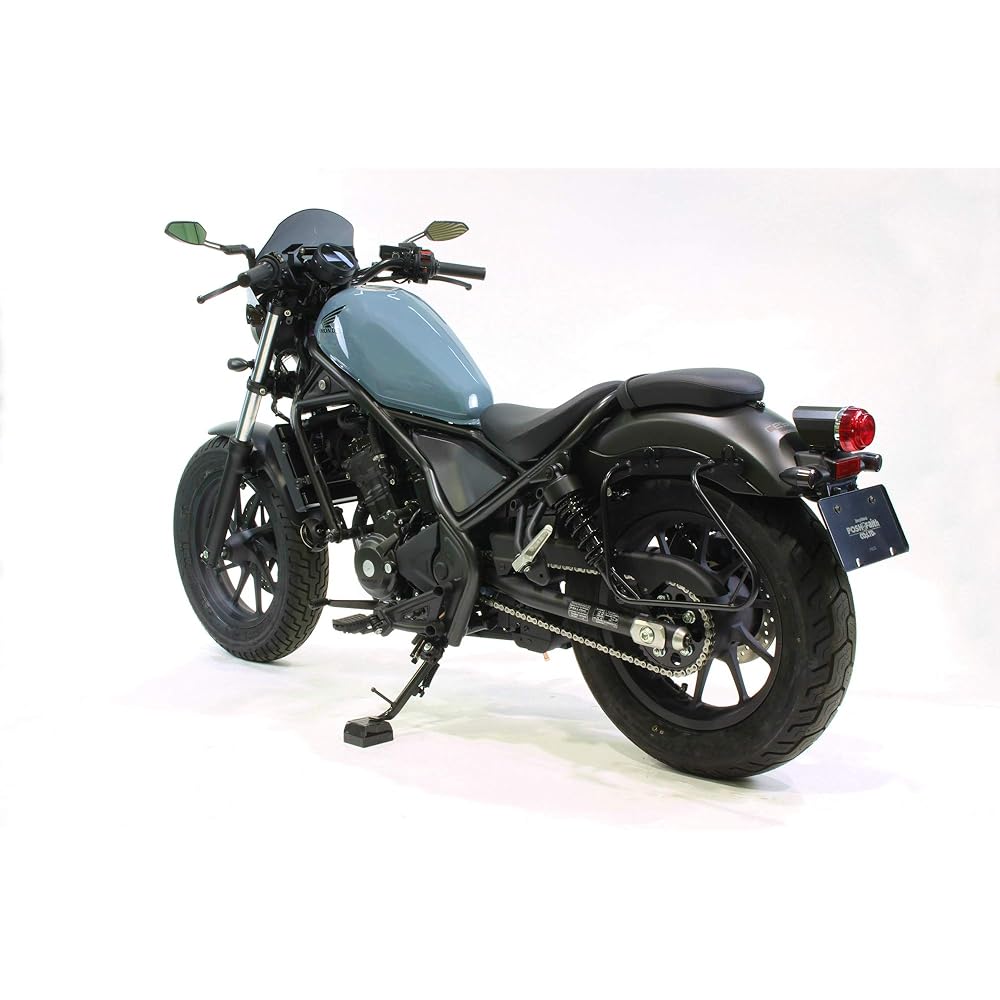 POSH Motorcycle Supplies Tail Lamp Round Tail Lamp Kit Rebel 250 (2017-2019) (Bulb Type) 155090-06