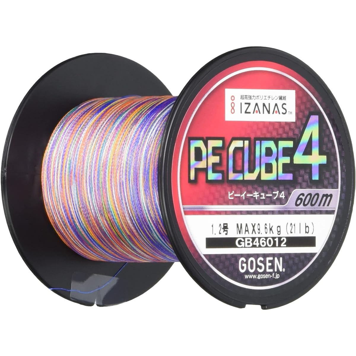 GOSEN Line PE CUBE 600m 1.2 GB46012