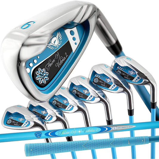 WORLD EAGLE FL-01V2 B/Berry Iron 6 Pieces Ladies