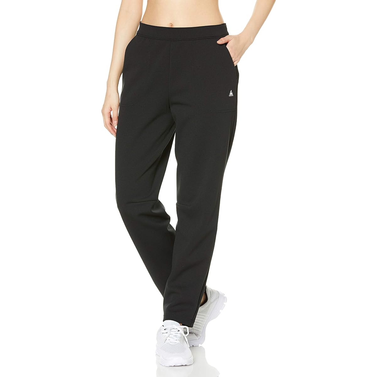 [Le Coq Sportif] Track Pants, Sweat Pants, Sweat Absorbent, Quick Drying, Stretch, Tapered Pants, Long Pants, Training, Women's