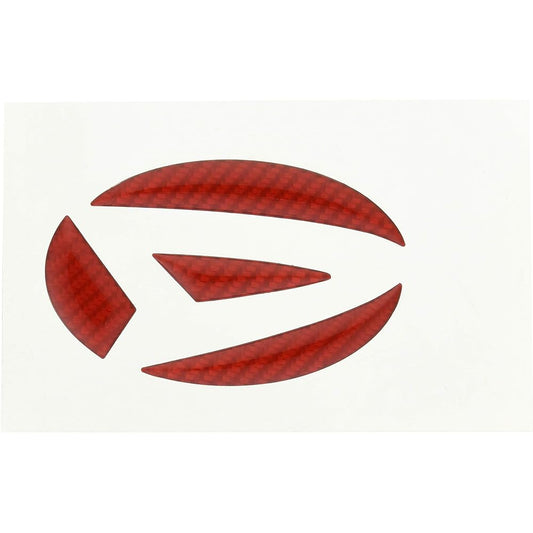 HASEPRO Magical Carbon NEO [Emblem] (for rear) for Daihatsu Copen LA400K (red) NED-6R