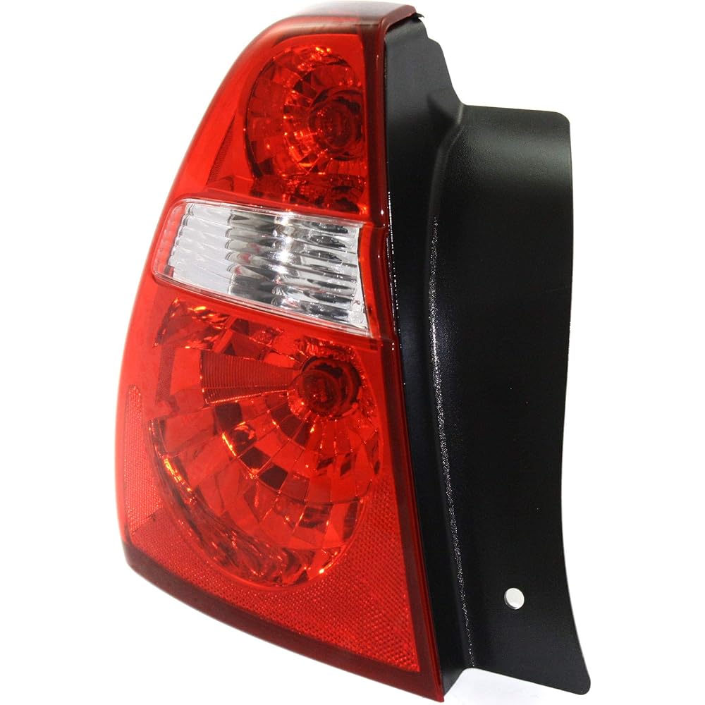 Tail light assembly. Compatible with the 2004-2008 type chivilum ribs. 2008 -style classic driver's seat side.