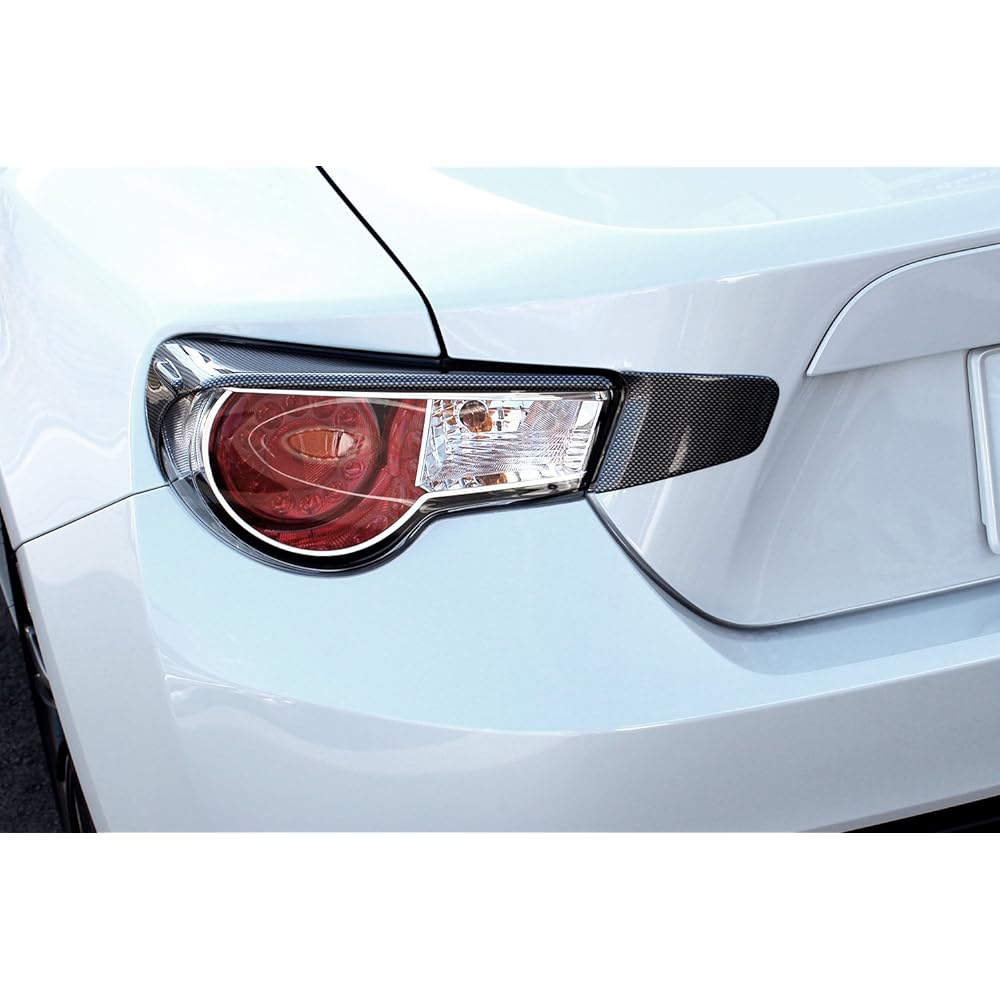 SecondStage Toyota 86 ZN6 Early Tail Light Garnish Carbon Style T152D1C