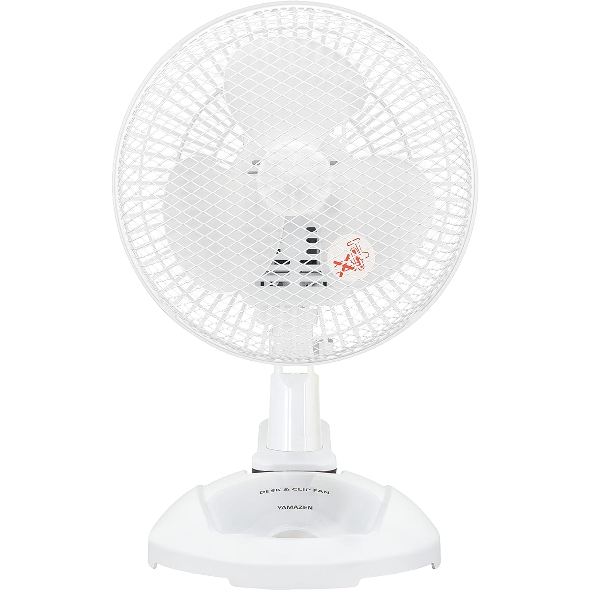 [Yamazen] YDS-CA187(W) Fan, 18cm, Tabletop, Dual-use, Includes accessory case, Slide switch, 2 levels of airflow, White