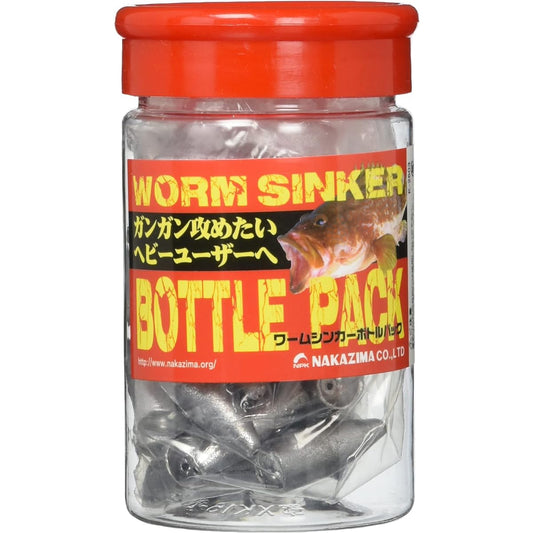 NAKAZIMA Worm Sinker Bottle Pack 18.9g. №2792