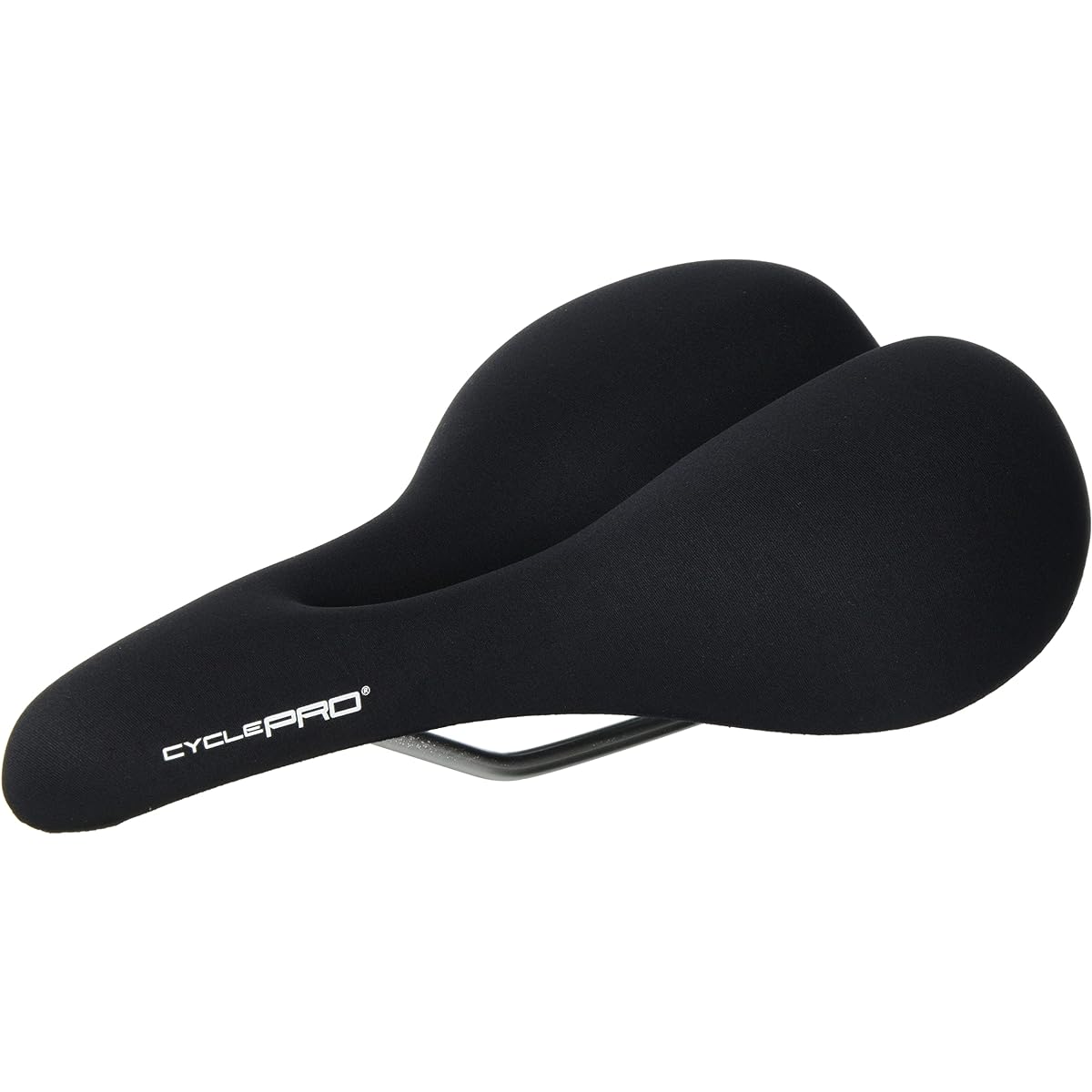 CYCLE PRO LYCRA Cover Comfort GEL Saddle [CP-SD6321GL] Black 541g