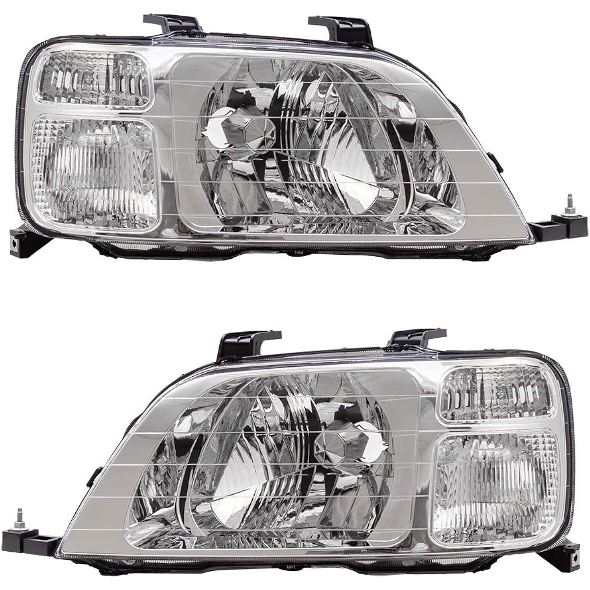 Autoandart replacement driver's seat and passenger headlight head lamp 1997-2001 CR-V 33151S10A01 33101S10A01