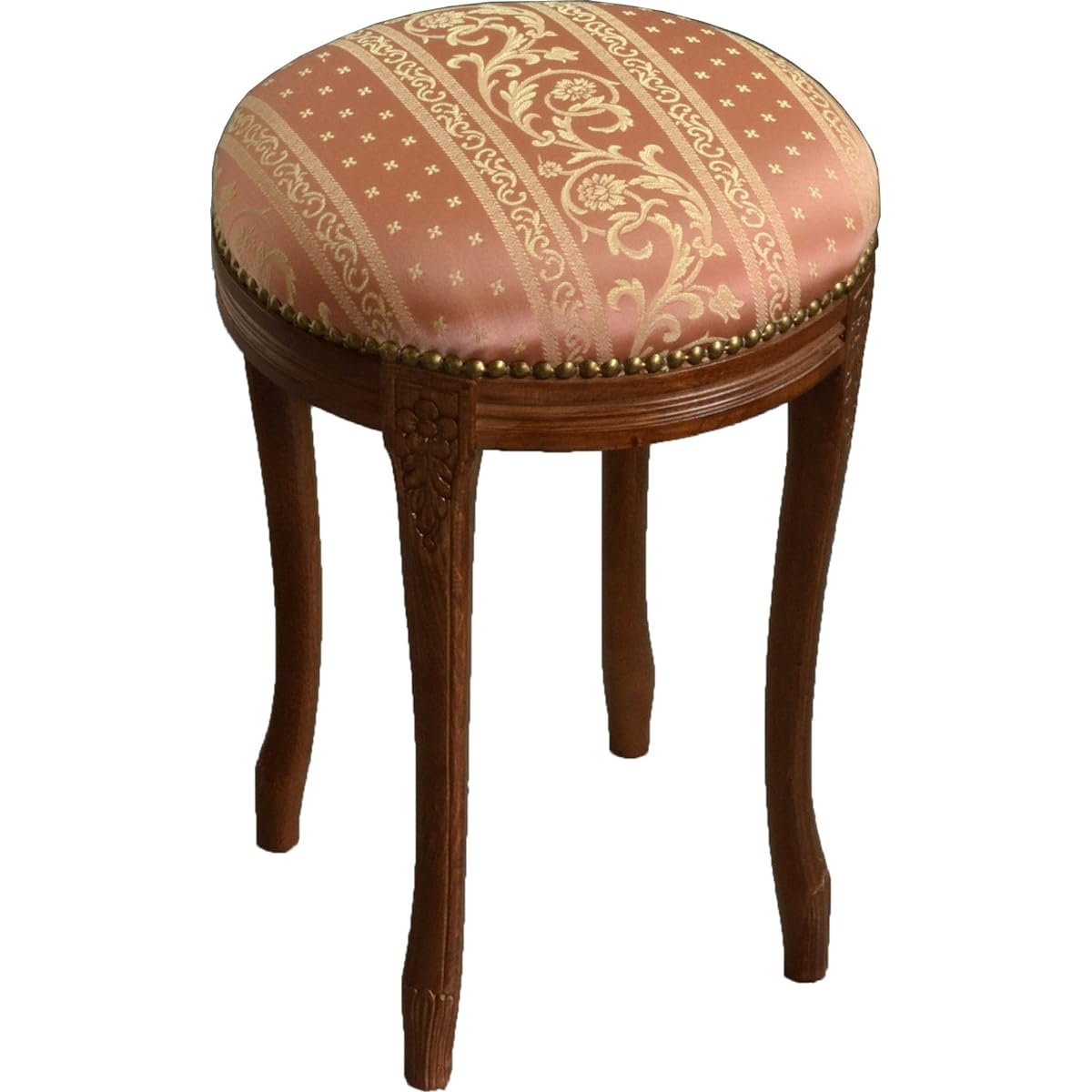 Royal Arden Stool Made in Italy Round 49cm Pink 51443