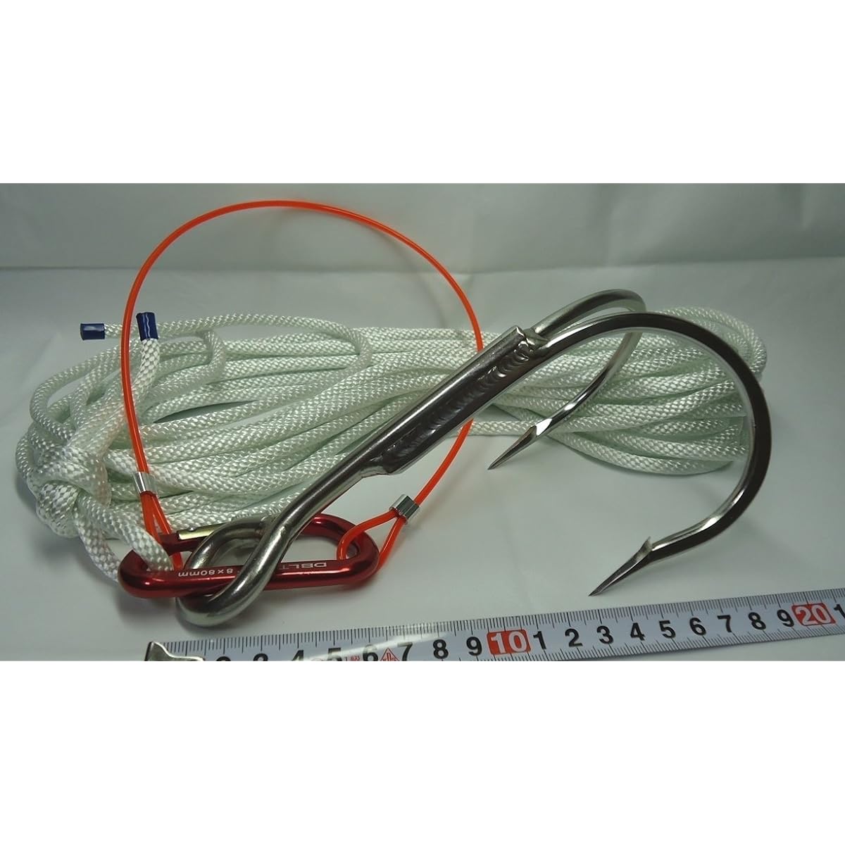 Dropping double gaff (patented) - Center shaft - Green object intake system - N