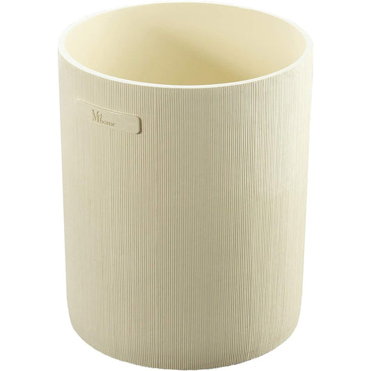 Senko M+home Laurea Dust Box Ivory Approx. Diameter 24 x H29.5cm 86234