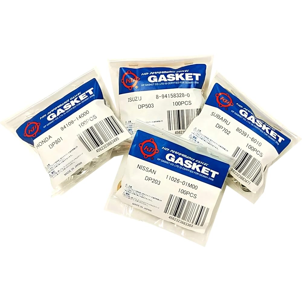 K.P Gasket Oil Pan Drain Plug Packing DP402 Mitsubishi 100 pieces MD016339