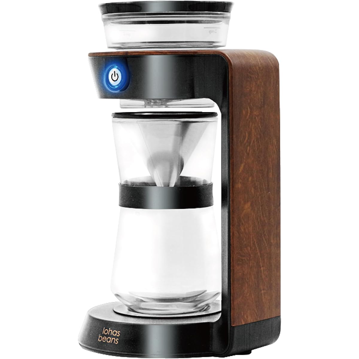 Drip Maestro Auto Hand Drip Coffee Maker Supervised by a Roaster, Used in TV Drama, For 1 to 2 People, Black, Limited Model