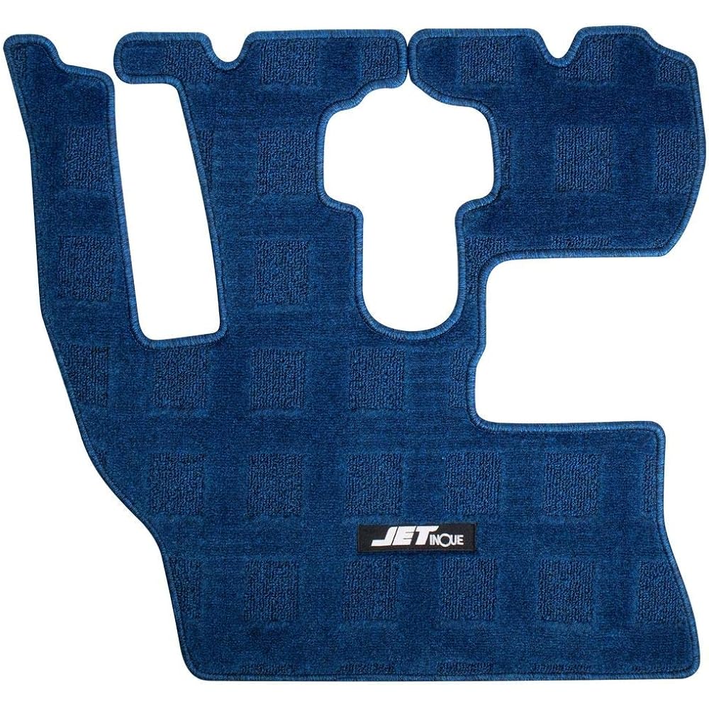 JET INOUE NEW Hello mat checkered pattern 17 Ranger W Blue R 523219