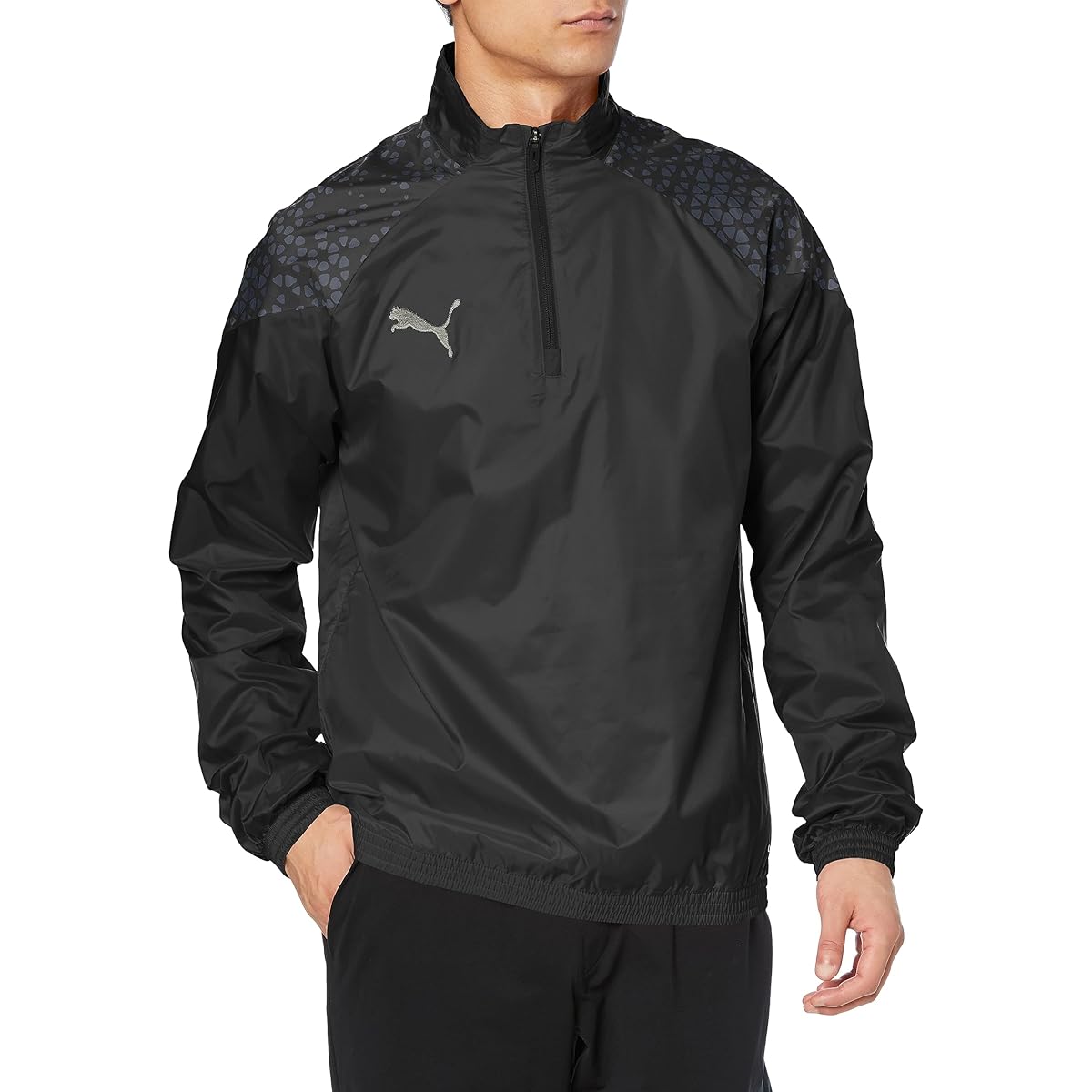 [PUMA] Soccer Windbreaker Blouson Windproof Water Repellent TEAMCUP Uratricot Piste Top 658811 Men's