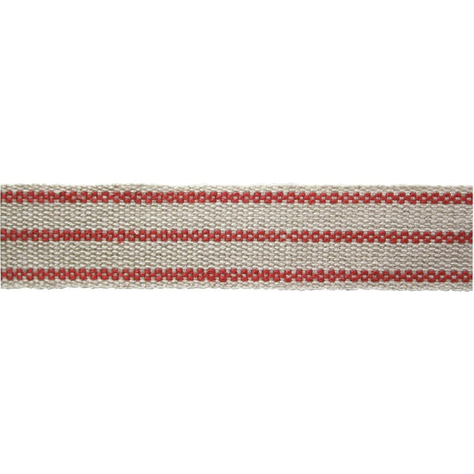 Tokyo Ribbon Linen Basic Stripe #02 18mm×20m