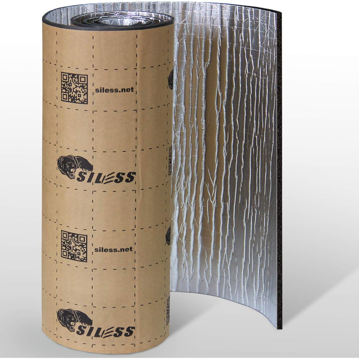 SILESS LINER 157 mill 36 square -fit aluminum foil Finished car sound Deadning & Insulated Close Docell Form -PE Form Sound Deadner