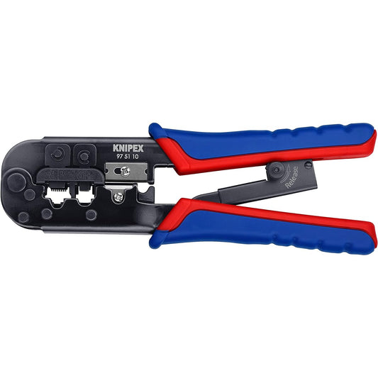KNIPEX Western plug crimping pliers 6/8 pin 9751-10SB