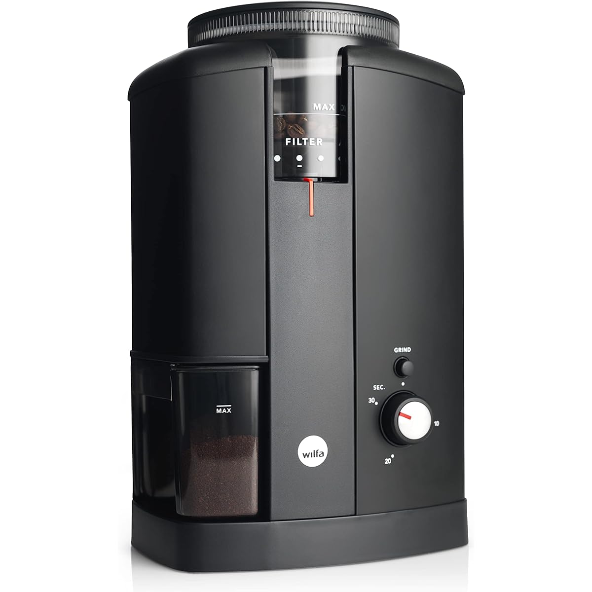 wilfa Coffee Grinder Wilfa Svart Aroma CGWS-130B