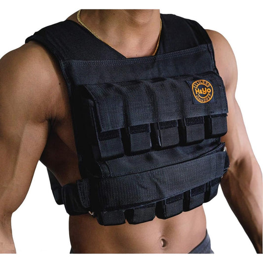 H&Yo Weight Vest 20kg 10kg Adjustable Weight Weight Jacket Bodyweight Training Load Home Training Muscle Training