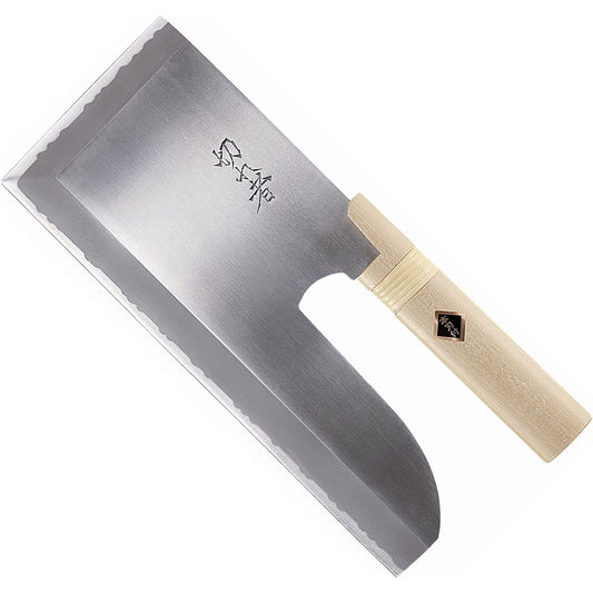 Hounen Kihan High quality stainless steel noodle cutting knife left A-1043