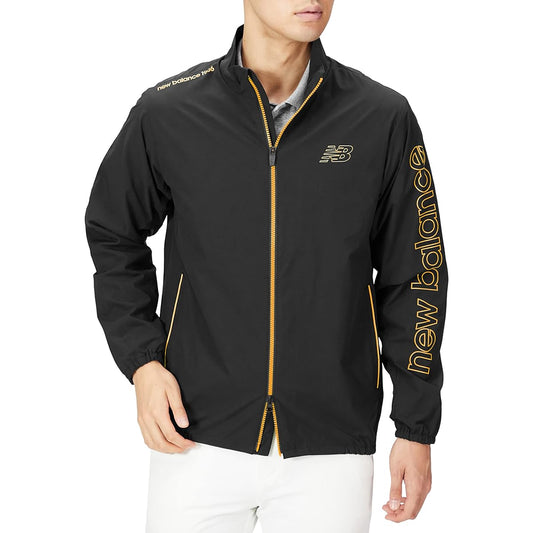 [New Balance Golf] Golf water-repellent full-zip blouson (stretch, Thermotron Light: heat storage and moisture retention, fully lined mesh specification) / Men's / 012-2220001