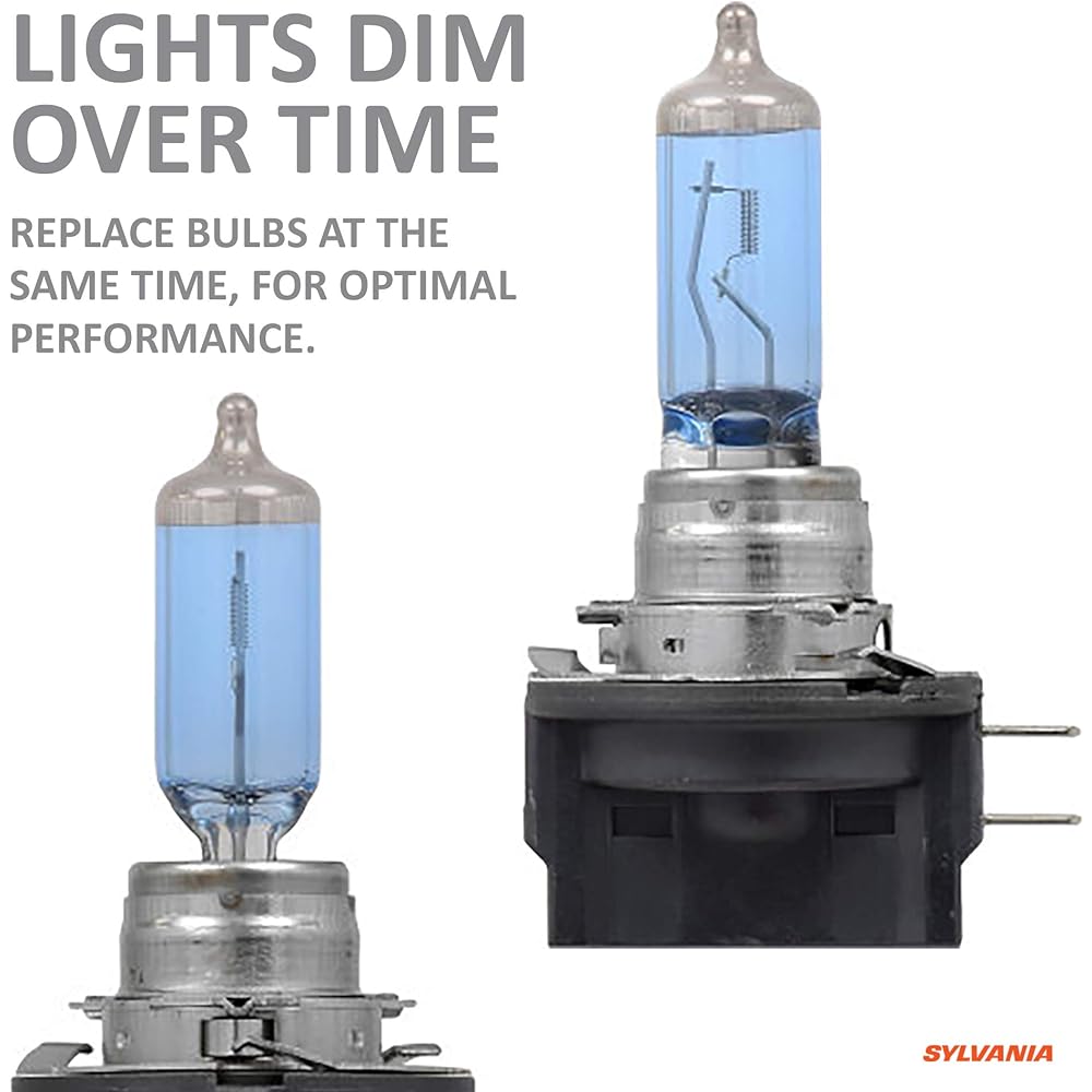 Sylvania H11BSZ.pb2 H11b Silver Star ZXE Halogen Headlight Valve 2 pieces