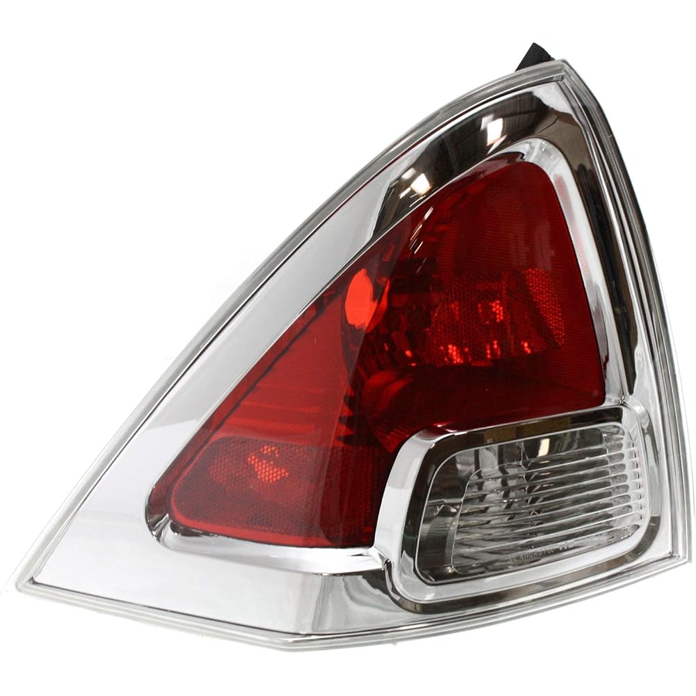 Evan-Fischer Tail Light Lens and Housing Compatible with 2006-2009 Ford Fusion - CAPA Driver Side