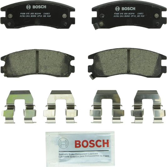 BOSCH BC698 QUIETCAST Premium Ceramic Disc Brake Pad Set Buick Allules, Century, River, Legal, Chevrolet Inparalo, Montecarlo, Allzmoville, Pontiac Grand An, Grand Prix, Montana, etc.
