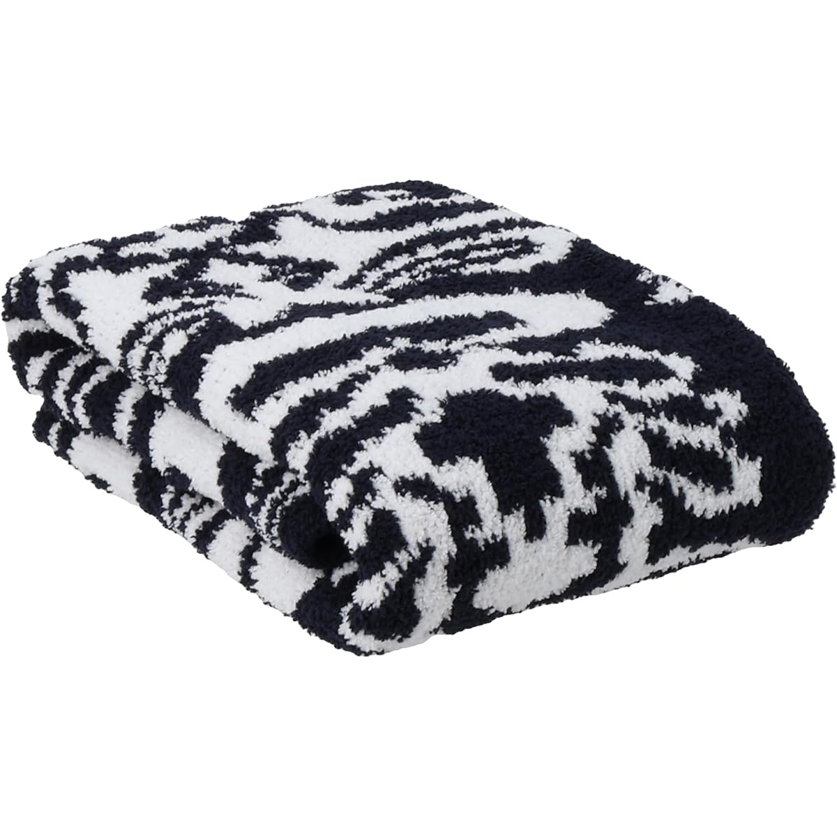 [Kashiwear] Blanket BBCH-DSK01 Half Throw-Damask Navy/White [Parallel Import]