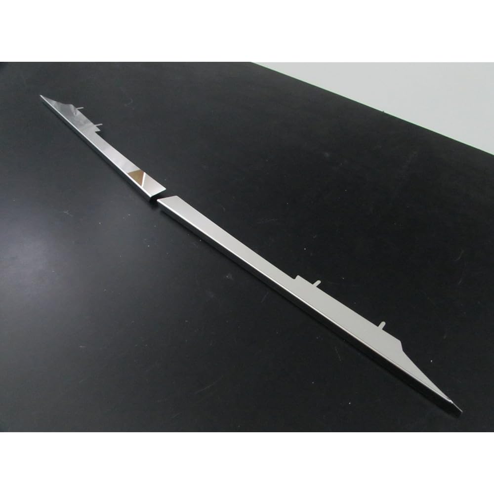 BRIGHTZ Crown 200 Early Super Mirror Surface Stainless Plated Front Bumper Molding 2PC B Type [FBUM-MOL-022] GRS204 GRS203 GRS202 GRS200 GRS201 200 204 203 202 201 GRS 10497