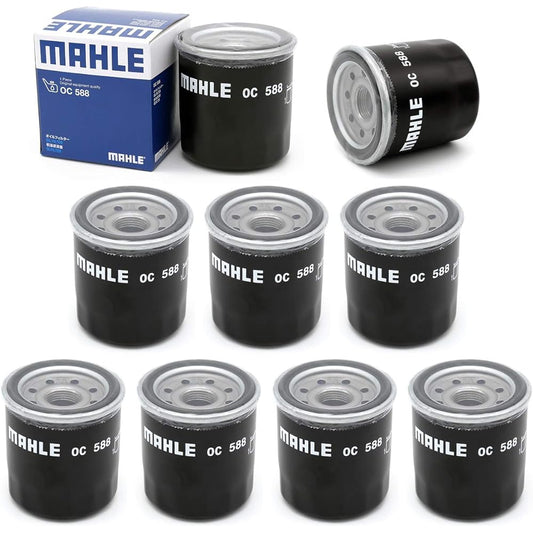 MAHLE Oil Filter for Domestic Cars OC588 [Set of 10] for Nissan/Mitsubishi/Mazda/Suzuki/Isuzu Vehicles