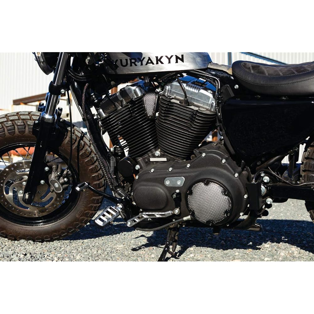 04-19 Harley XL1200C: Kuryakyn Riot Shift Linkage (Silver)