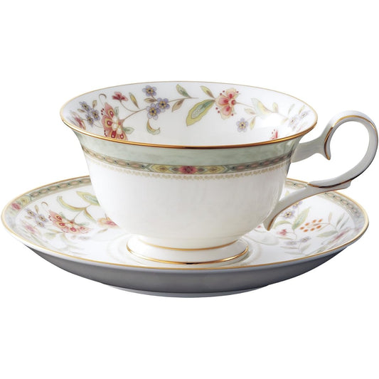 Noritake Cup & Saucer (Coffee Tea) 215cc Primrose Bone China T50717A/4909