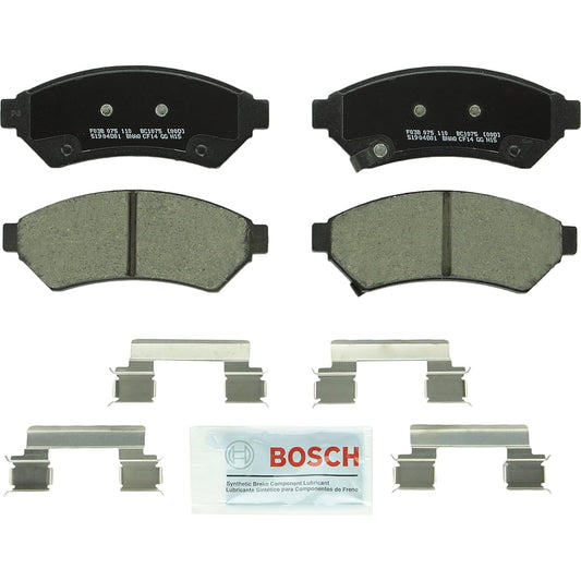 Bosch BC1075 QuietCast Premium Ceramic Front Disc Brake Pad Set