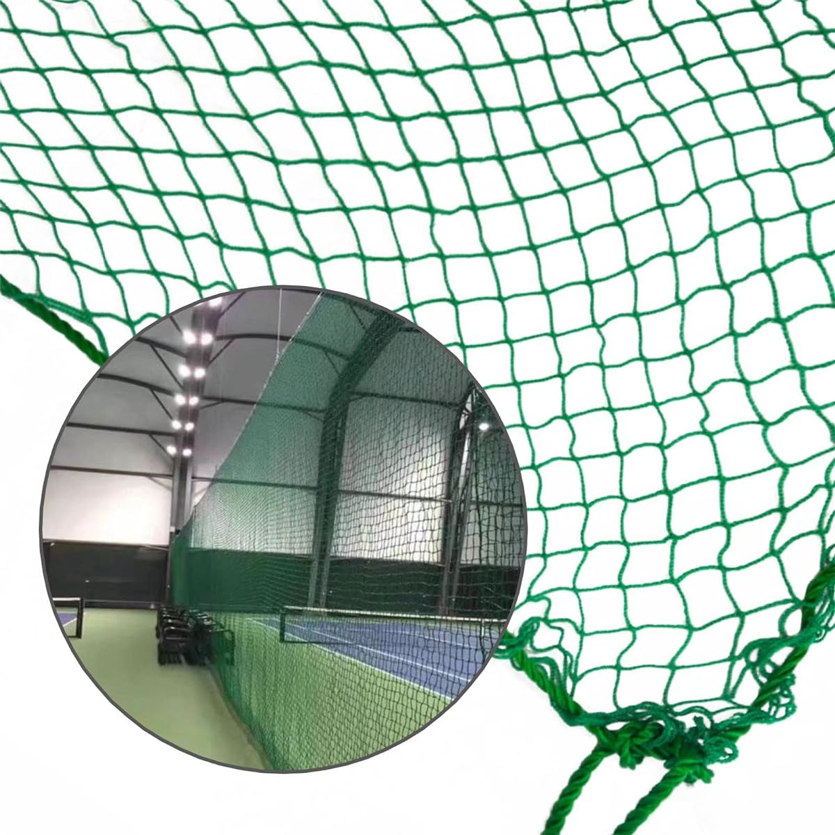 Gagalileo Baseball Net Back Net Ball Prevention Net Shatterproof High Strength Multipurpose Ball Prevention Fence Replacement Net