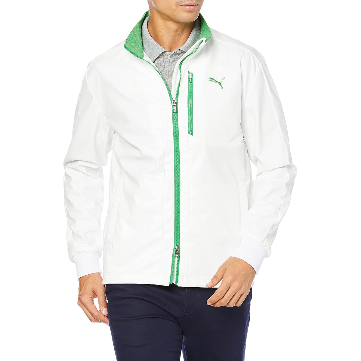 [PUMA] Men's Outer Golf Full Zip Blouson